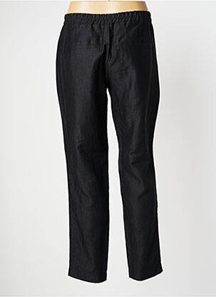 Pantalon drept țesătură poplin mărime normală negru BASLER femeie