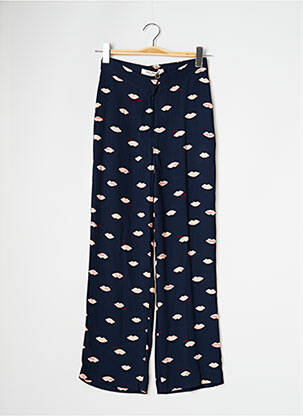 Pantalon drept albastru NICE THINGS femeie