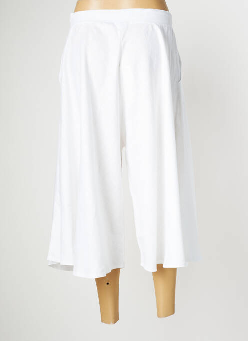 Pantalon trei sferturi alb CINZIA CALDI femeie