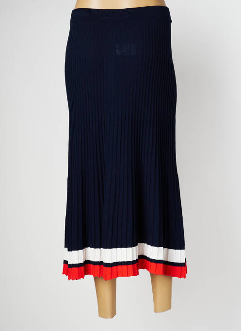 Fustă midi albastru GOLLÉHAUG femeie
