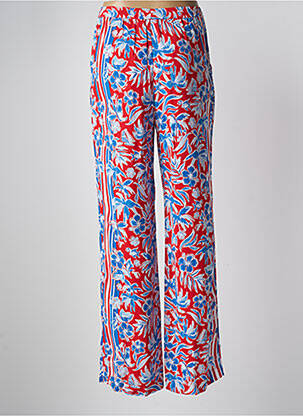 Pantalon drept talie elastică mărime normală roșu TOMMY HILFIGER femeie