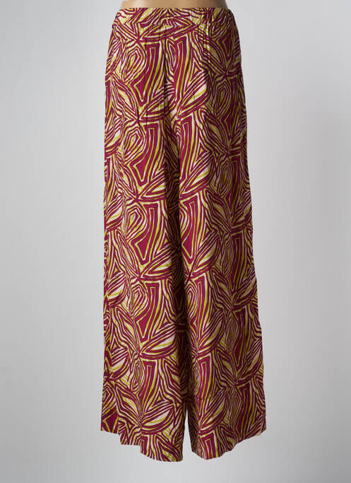 Pantalon larg roșu MÊME ROAD femeie