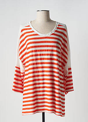 Pulover portocaliu FRANCK ANNA femeie