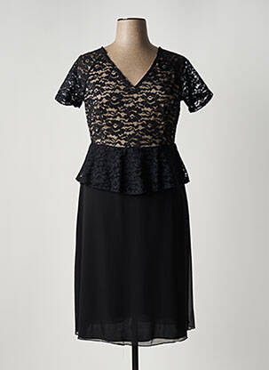 Rochie midi negru FASHION NEW YORK femeie