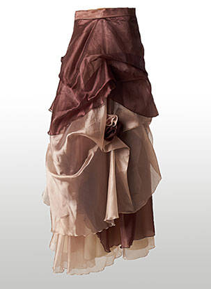 Fustă lungă maro NUPTIAL CO femeie