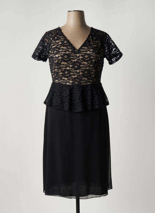 Rochie midi negru FASHION NEW YORK femeie