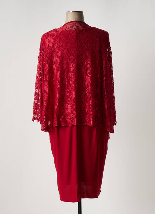 Set rochie roșu FASHION NEW YORK femeie