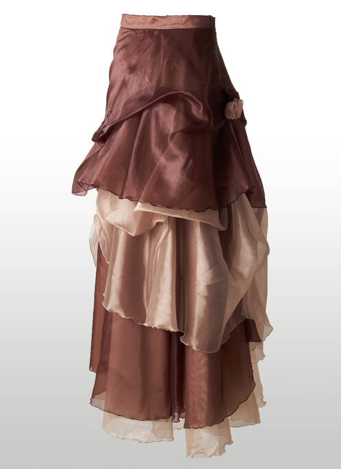 Fustă lungă maro NUPTIAL CO femeie