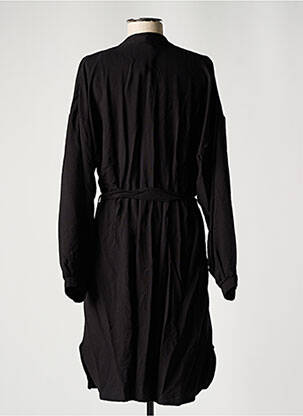Rochie midi mâneci lungi mâneci lungi negru VINTAGE LOVE femeie