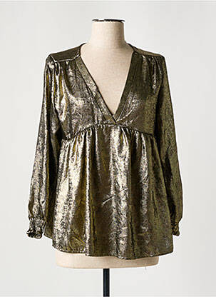 Bluză auriu VINTAGE LOVE femeie