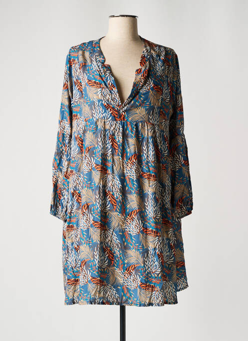 Rochie scurtă albastru PAKO LITTO femeie