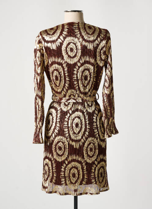 Rochie scurtă bej RUE DES ABBESSES femeie