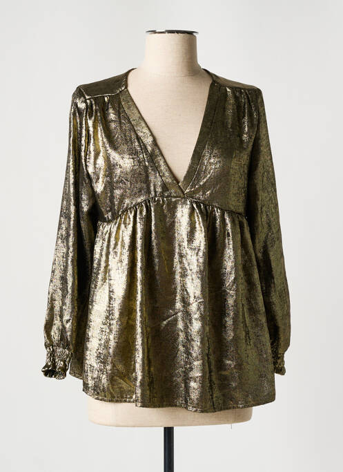 Bluză auriu VINTAGE LOVE femeie