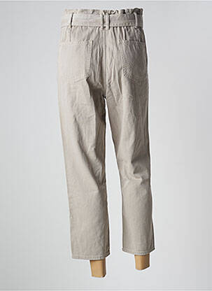 Pantalon 7/8 talie înaltă talie înaltă gri NAGEV femeie