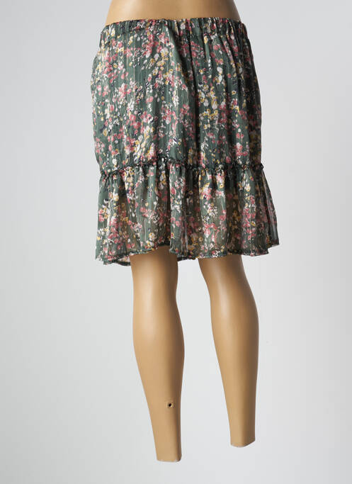 Fustă scurtă verde LES PETITES FLEURS femeie