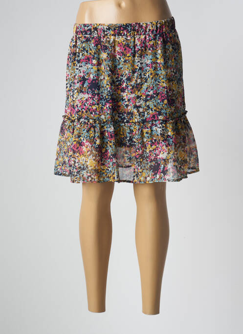 Fustă scurtă albastru LES PETITES FLEURS femeie