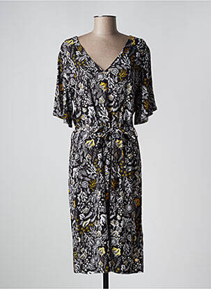 Rochie midi negru LOLA ESPELETA femeie