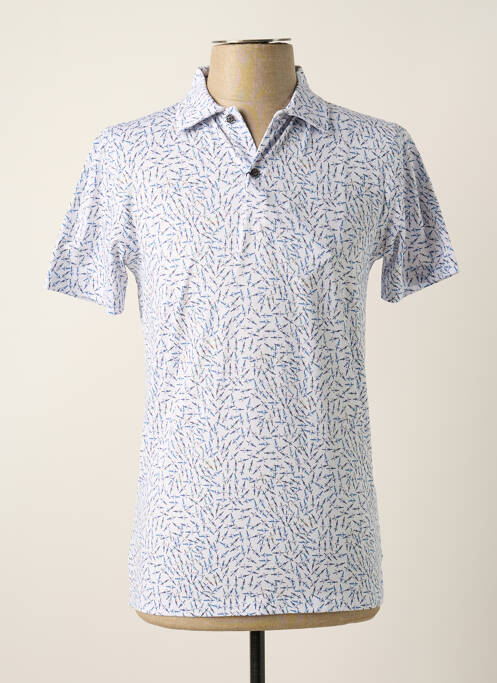 Polo alb R2 AMSTERDAM bărbat