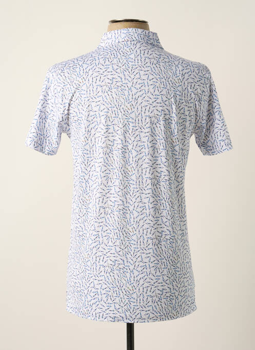 Polo alb R2 AMSTERDAM bărbat