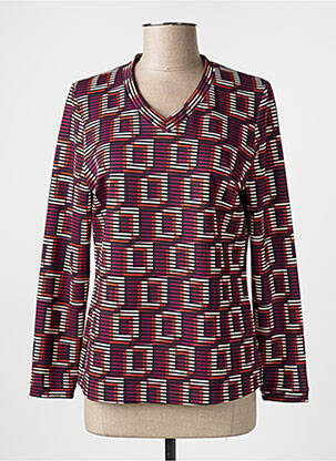 Tricou mâneci lungi mâneci lungi violet MERI & ESCA femeie