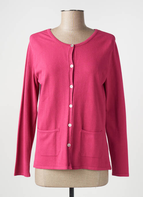 Vestă cu mâneci lungi roz GRIFFON femeie