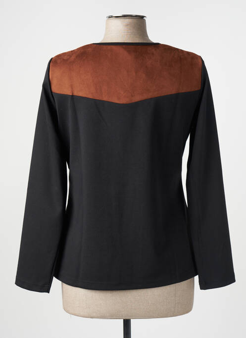 Tricou negru FRANCE RIVOIRE femeie