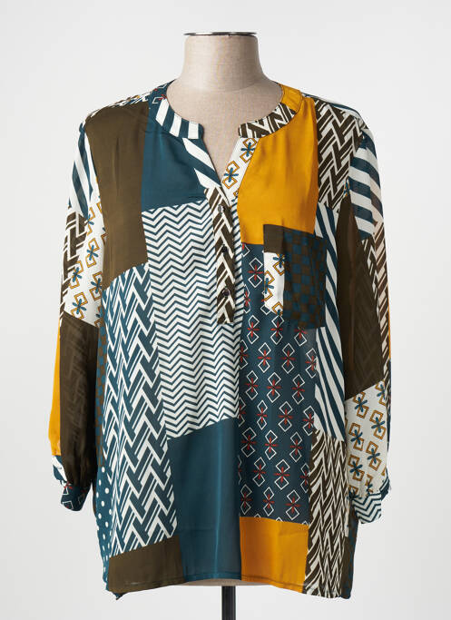 Tunică mâneci lungi verde HALO PARIS femeie