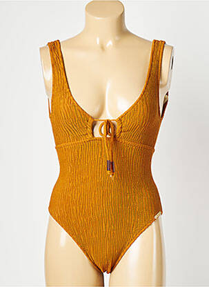 Costum de baie dintr-o singură piesă maro WATERCULT femeie