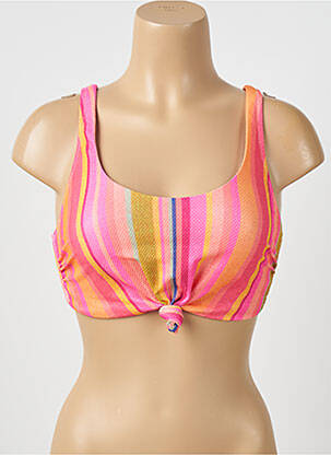 Sutien de costum de baie elasticitate sutiene roz WATERCULT femeie