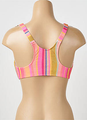Sutien de costum de baie elasticitate sutiene roz WATERCULT femeie
