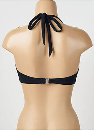 Sutien de costum de baie elasticitate sutien cupe întregi cu decolteu înalt negru PAIN DE SUCRE femeie