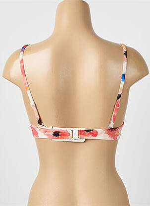 Sutien de costum de baie elasticitate top triunghiuri roz WATERCULT femeie