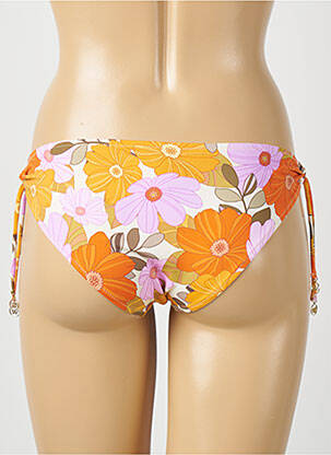 Chiloți de baie imprimeu floral bikini bej WATERCULT femeie