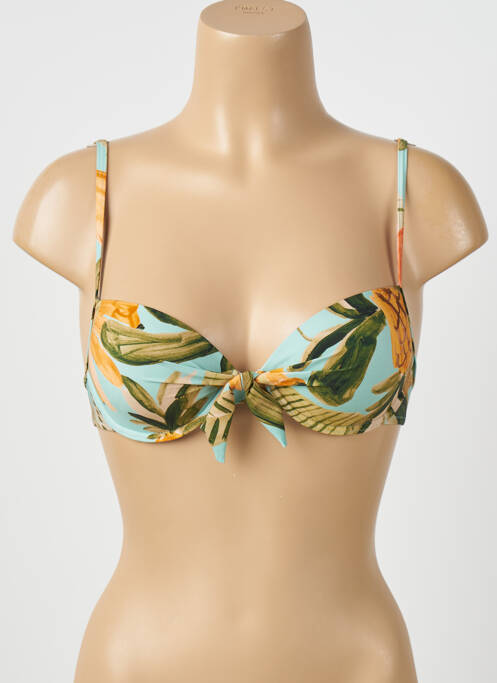 Sutien de costum de baie albastru WATERCULT femeie