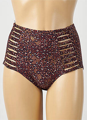 Chiloți de baie maro WATERCULT femeie