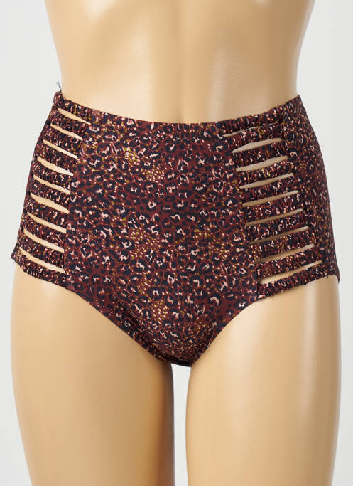 Chiloți de baie maro WATERCULT femeie