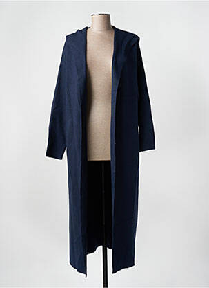 Vestă cu mâneci lungi albastru YEST femeie