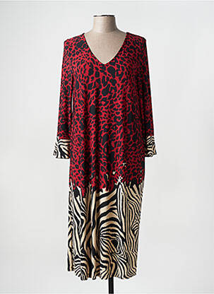 Rochie midi roșu YOEK femeie