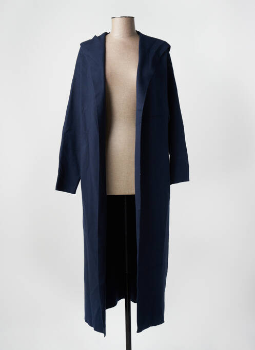 Vestă cu mâneci lungi albastru YEST femeie