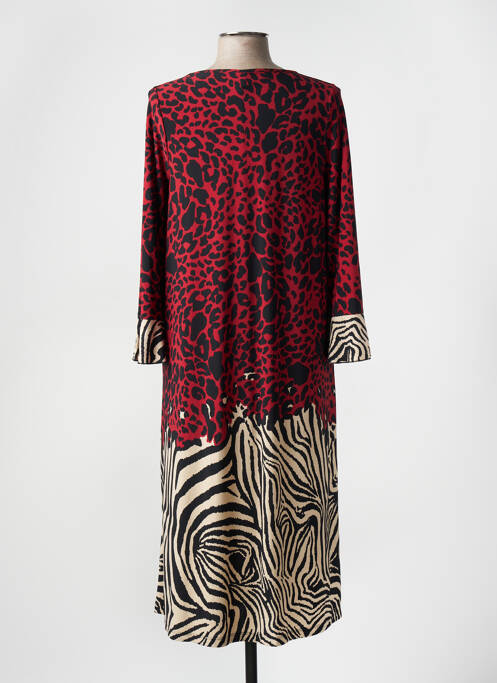 Rochie midi roșu YOEK femeie