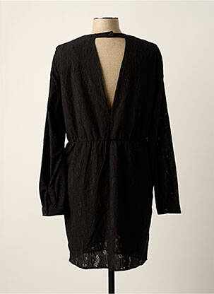 Rochie scurtă mâneci lungi mâneci lungi negru SEE U SOON femeie