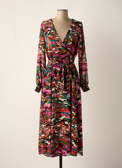 Rochie lungă roz VERO MODA femeie