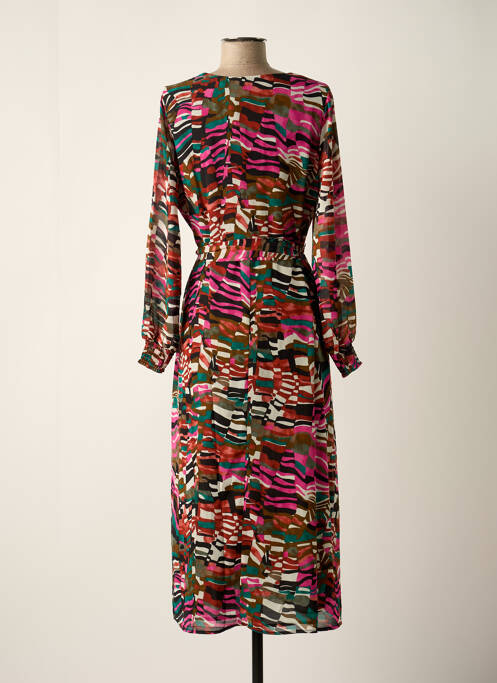 Rochie lungă roz VERO MODA femeie