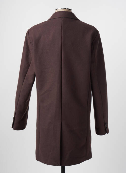 Palton lung maro JACK & JONES bărbat