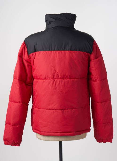 Geacă matlasată roșu SOLID bărbat