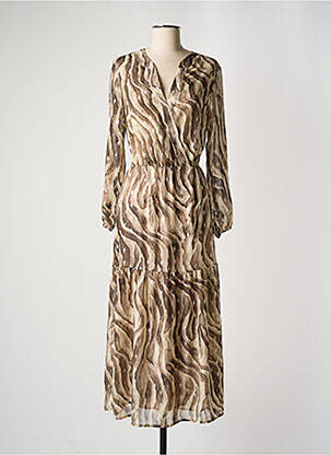 Rochie lungă bej BURTON femeie