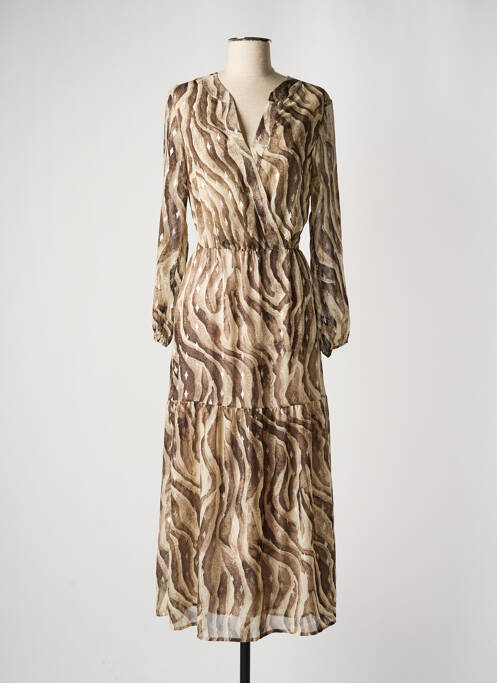 Rochie lungă bej BURTON femeie