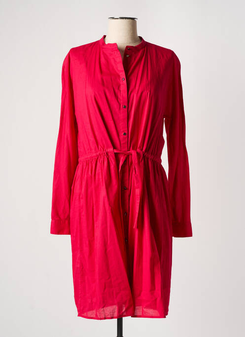 Rochie midi roz COMPTOIR DES COTONNIERS femeie