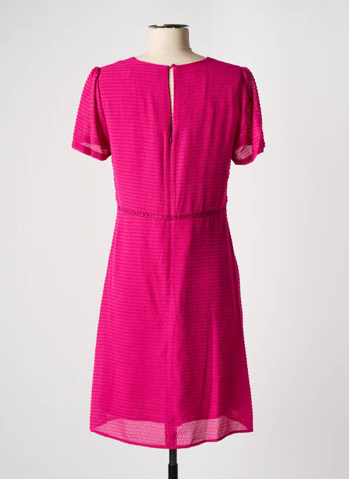 Rochie midi roz COMPTOIR DES COTONNIERS femeie