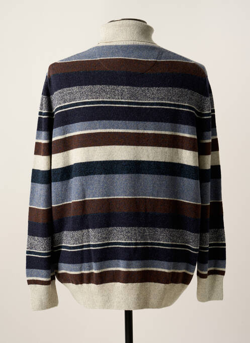 Pulover cu guler înalt albastru STATE OF ART bărbat